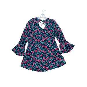 *New Disney Princess Snow White Dress Red Rose Bell Sleeve Womens Size XSmall